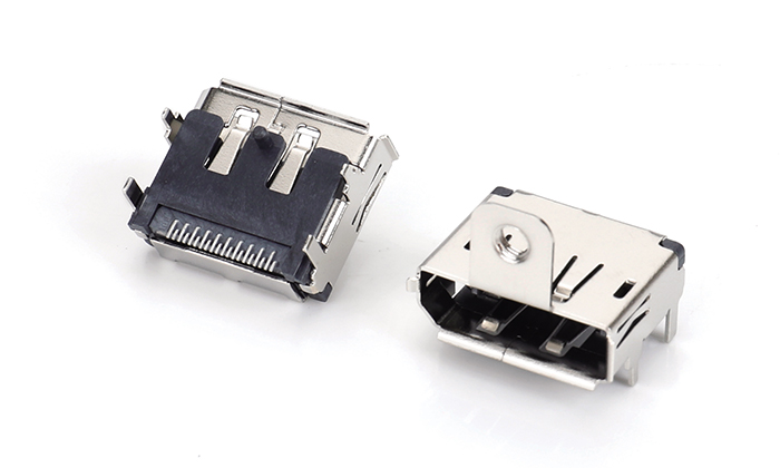 DP SMT 2.1 直脚有柱M3螺丝孔H=11.28 DWF20U-11BN-78R0